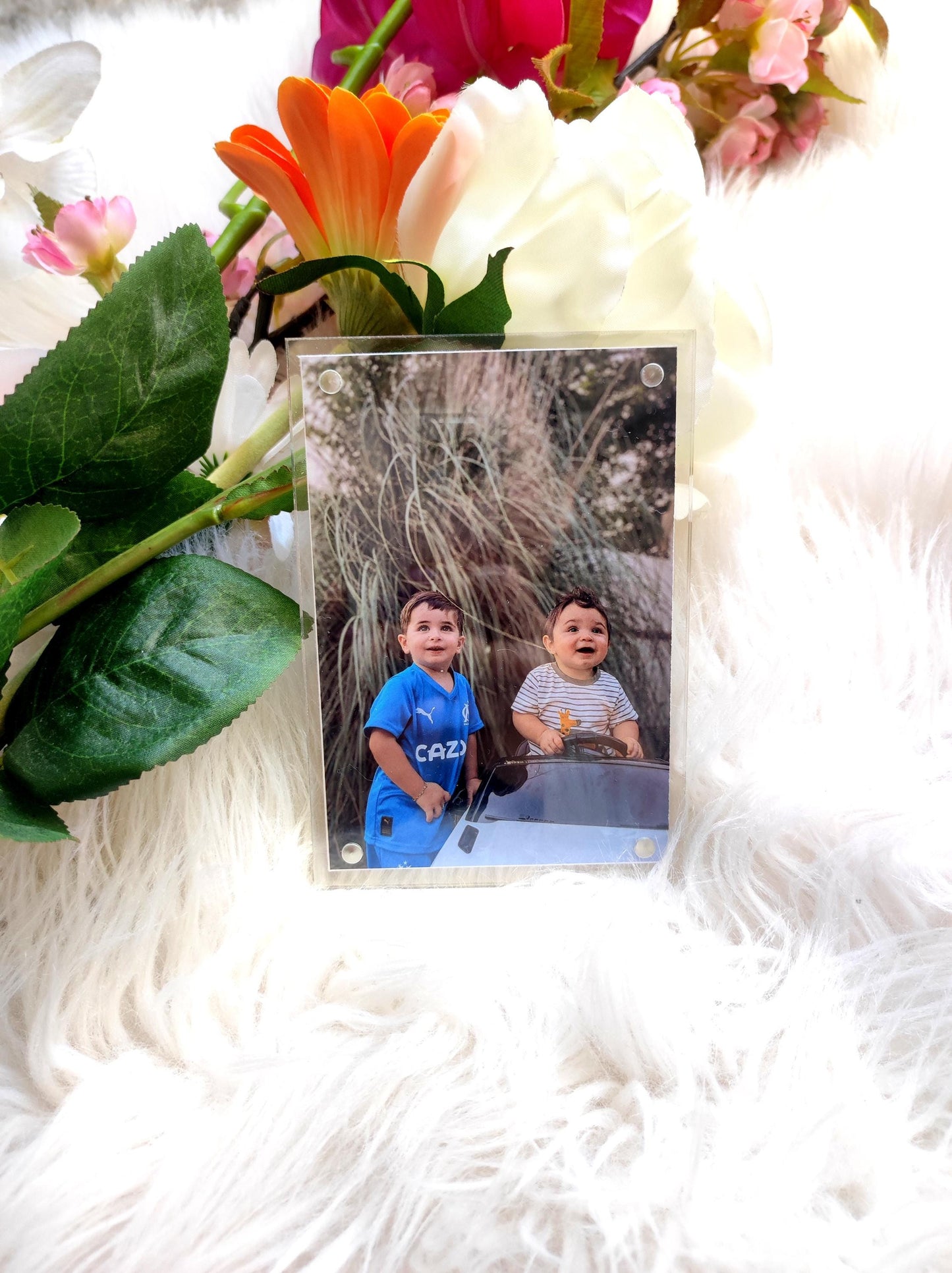 Cadeau photo personnalisé, cadre photo en acrylique, cadeau fête des mères, cadeau pour elle, cadeau pour lui.