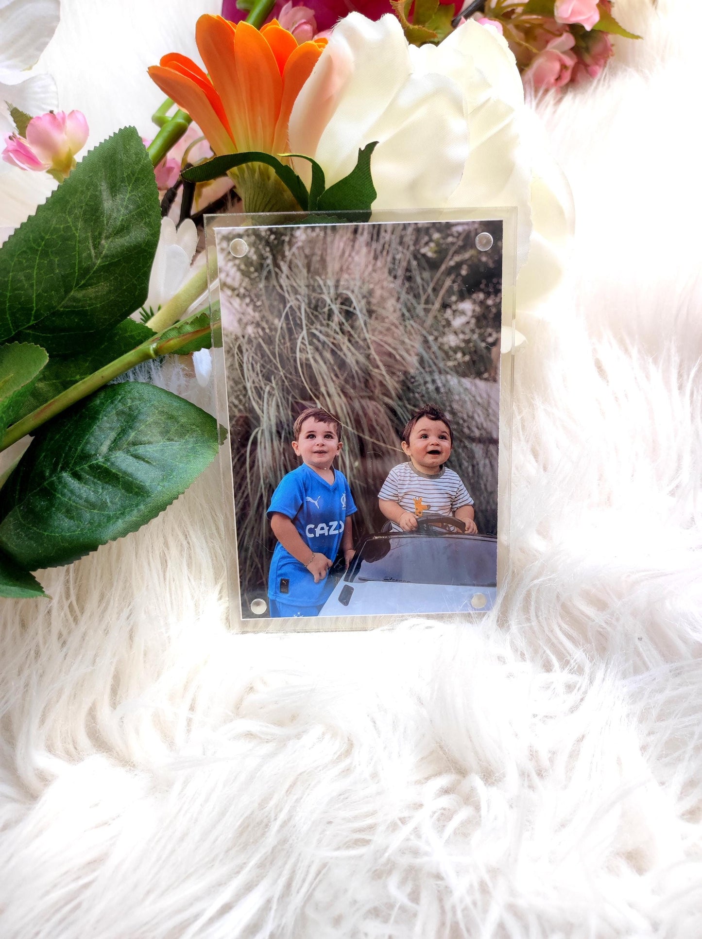 Cadeau photo personnalisé, cadre photo en acrylique, cadeau fête des mères, cadeau pour elle, cadeau pour lui.