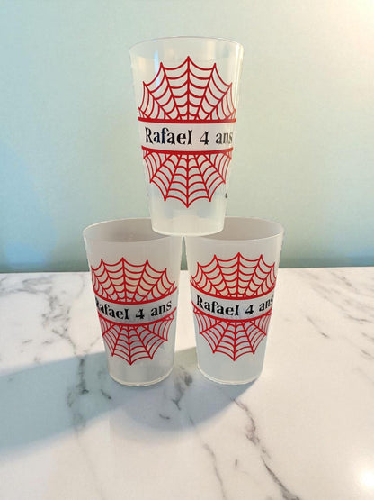 Gobelet personnalisé, verre personnalisé en plastique
