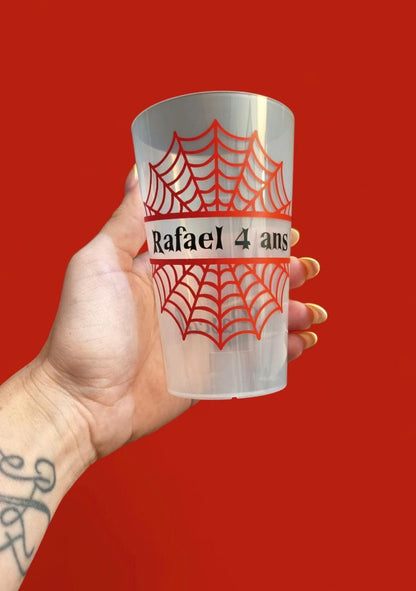 Gobelet personnalisé, verre personnalisé en plastique