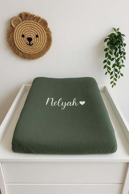 Housse de matelas à langer bébé