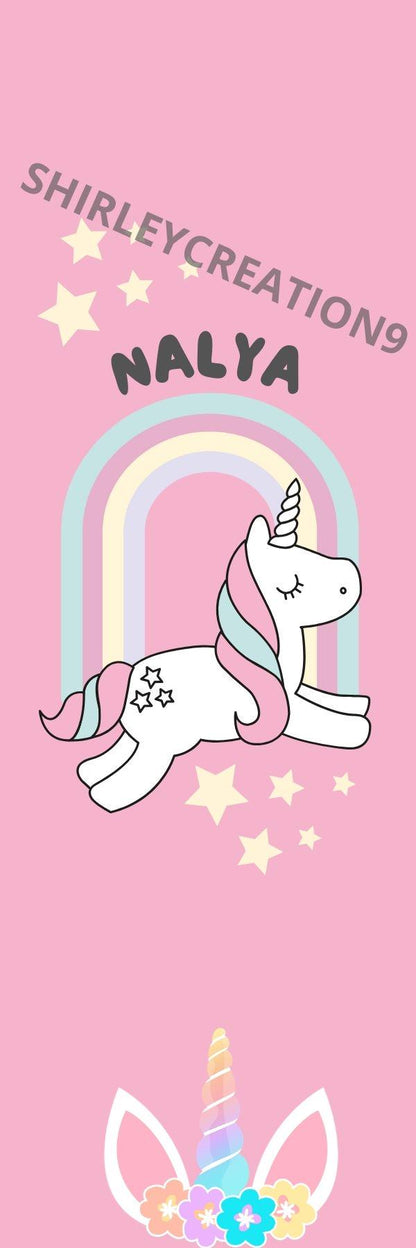 Marque-page, cadeaux pour enfants, thème licorne, dinosaure et danseuse