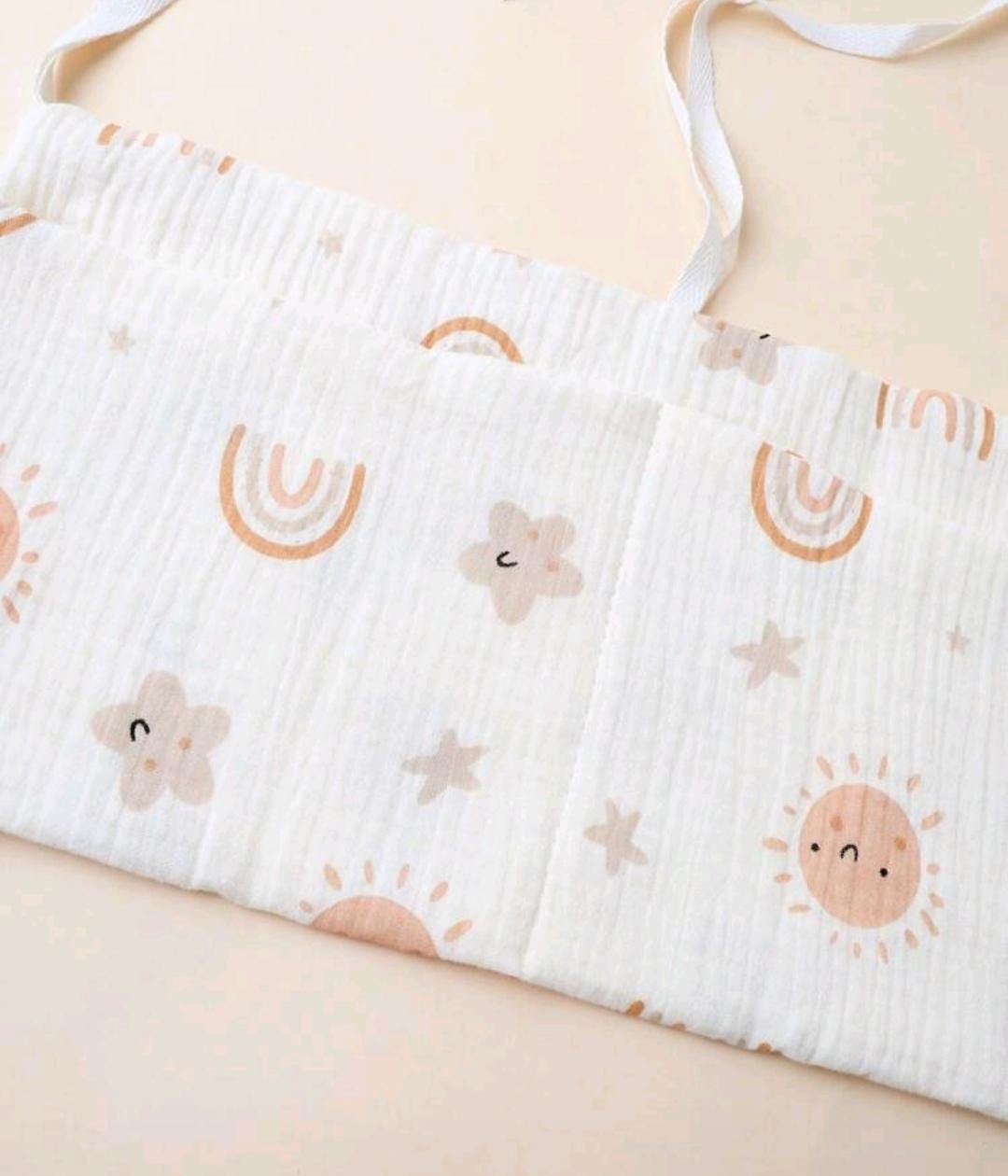 Organisateur de lit personnalisé, idéal cadeau de naissance pour bébé