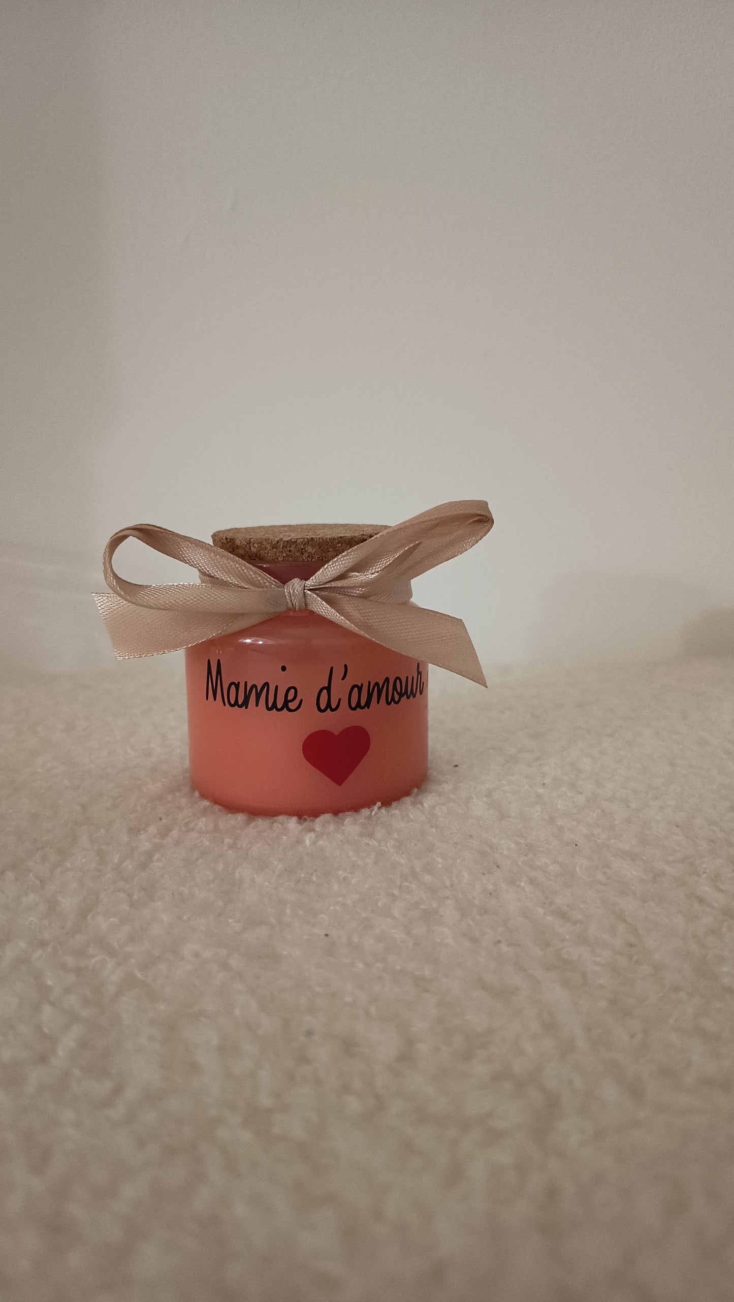 Bougie personnalisée