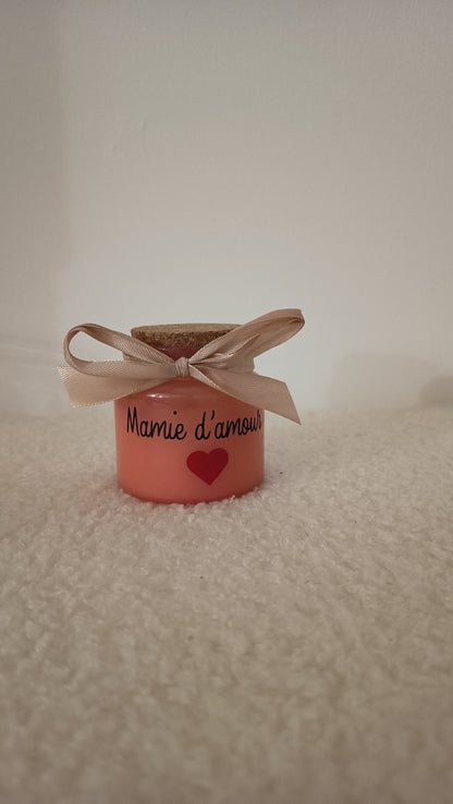 Bougie personnalisée