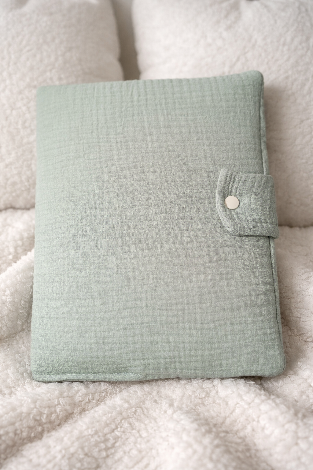 Protège carnet de santé gaze de coton