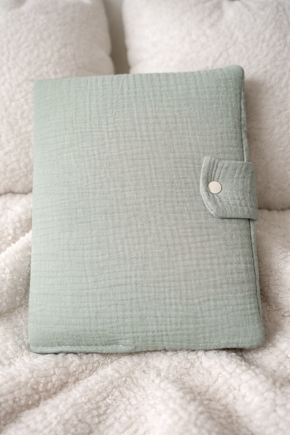 Protège carnet de santé gaze de coton